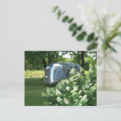 ホエールテール&あじさい缶トレーラーポストカード ポストカード (スタンド正面)