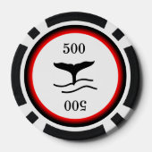 ホエールテール ポーカーチップ (裏面)