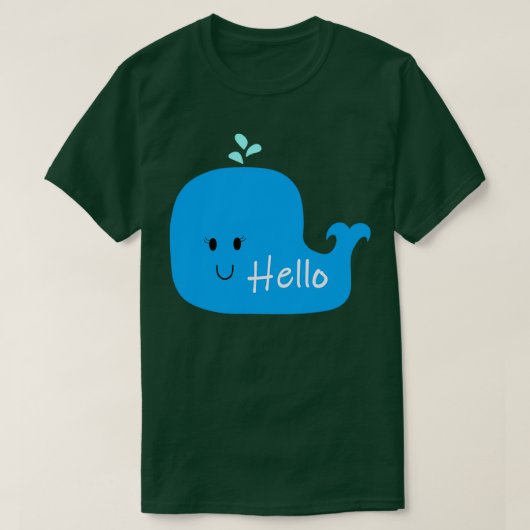 ホエールハロープン Tシャツ (デザイン正面)