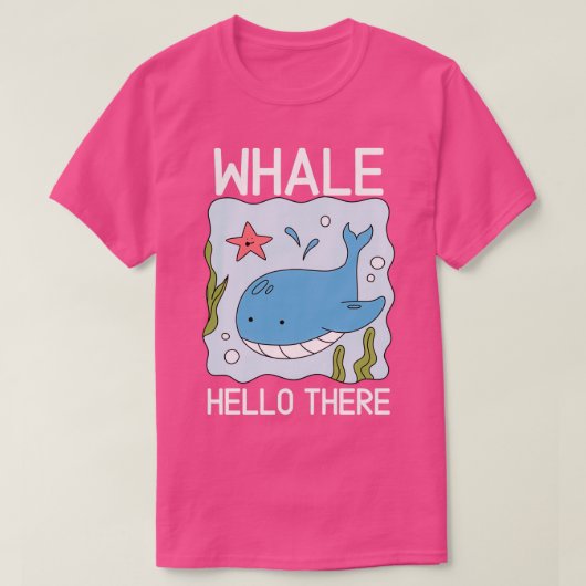 ホエールハロー14 Tシャツ (デザイン正面)