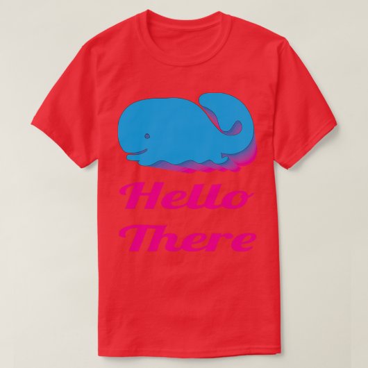 ホエールハロー17 Tシャツ (デザイン正面)