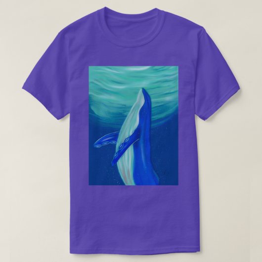 ホエールハロー1 Tシャツ (デザイン正面)
