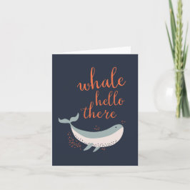 ホエールハロー サンキューカード