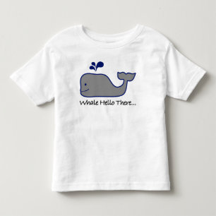 ホエールハロー トドラーTシャツ