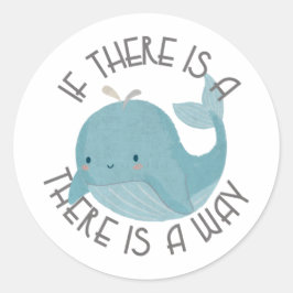 ホエールパもしン：鯨がある、方法がある ラウンドシール