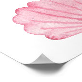 ホエールファースト誕生日マイルストーン誕生日 ポスター (角)