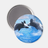 ホエールフォトマグネット マグネット (正面/裏面)