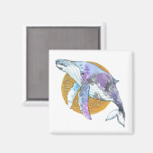 ホエールフライ マグネット (正面/裏面)