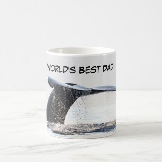 ホエールフルケを使用したコーヒーマグ コーヒーマグカップ (中央)