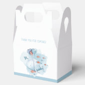 ホエールベイビーシャワーありがとう フェイバーボックス (オープン)