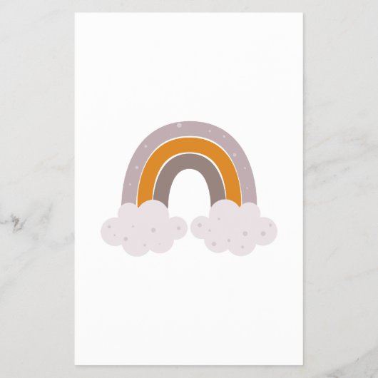 ホエールベイビーシャワー美しいドリームゲームベビーABC チラシ (裏面)