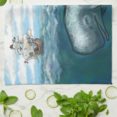 ホエールホー キッチンタオル (折り畳み)