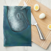 ホエールホー キッチンタオル (四つ折り)