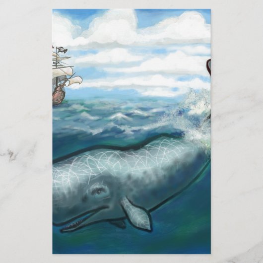 ホエールホー 便箋 (正面)