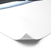 ホエールポスタープリント#16航海のホームデコールアート。 ポスター (角)