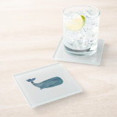 ホエールマーブルストーンコースター ガラスコースター (アングル)