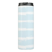 ホエールモノグラム航海のビーチストライプウォーターカラー タンブラー (裏面)