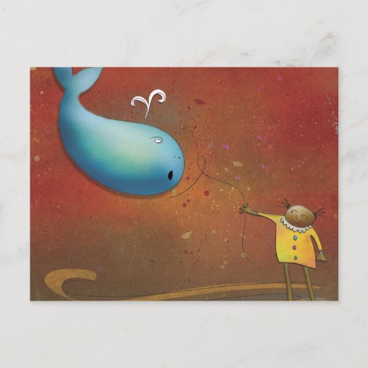 ホエールライダー – ニュージーランド ポストカード (正面)