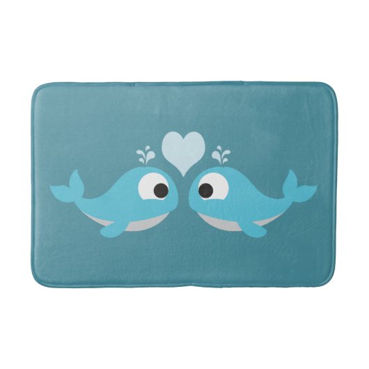 ホエールラブ バスマット (正面)