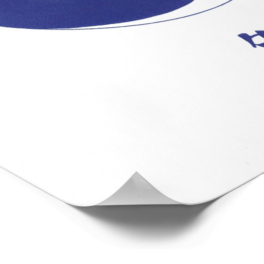 ホエールロゴ ポスター (角)