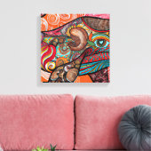 ホエールワウ キャンバスプリント (インサイチュ (リビング))