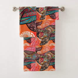 ホエールワウ バスタオルセット