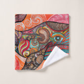 ホエールワウ バスタオルセット (ウォッシュタオル)