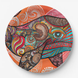 ホエールワウ ペーパープレート