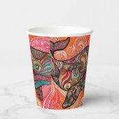 ホエールワウ 紙コップ (裏面)