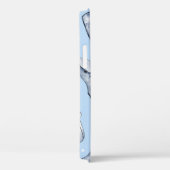 ホエー疑問に思ラ：水の色の星空 Case-Mate iPhoneケース (裏面 / 右)