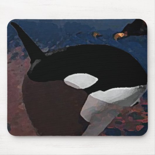 ホエー絵画ルマウスパッド マウスパッド (正面)