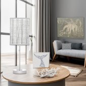 ホエー航海のルのテールラインアート アクセントクッション