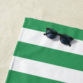 ホエー航海のルグリーンモノグラム ビーチタオル (インサイチュ)