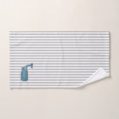 ホエー航海のルストライプブ絵画ルータオル一式 バスタオルセット (ハンドタオル)