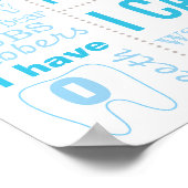 ホエー航海のル第一誕生日看板 ポスター (角)