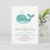 ホエー航海のル誕生日パーティーへの招待 招待状 (スタンド正面)