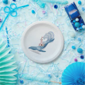 ホエー航海のル赤ちゃんシャワー紙プレート ペーパープレート (パーティー)