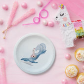 ホエー航海のル赤ちゃんシャワー紙プレート ペーパープレート (パーティー)