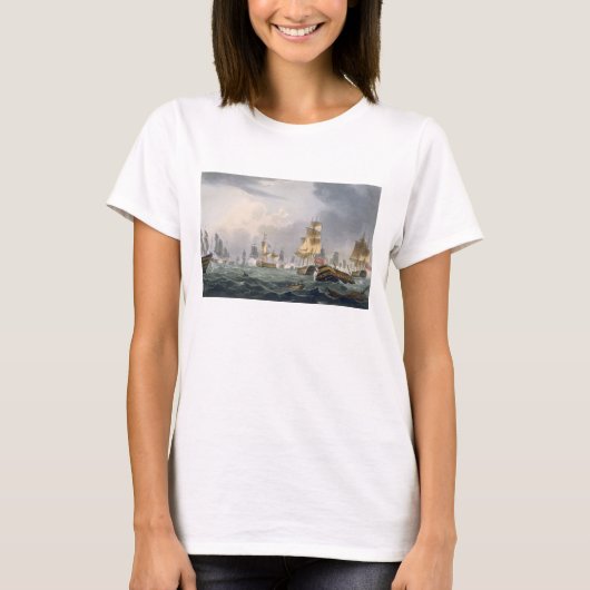 ホエ卿の勝利、1794年6月1日、Thによって刻まれた Tシャツ (正面)