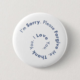 ホオポノオプノマントラ祈りの言葉ヒーリングセンテンス 缶バッジ