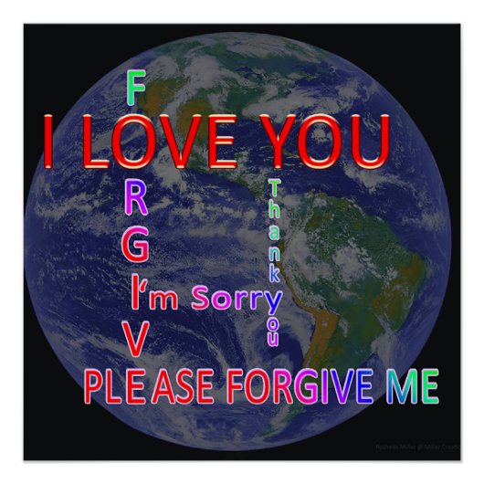 ホオポノプノ世界 ポスター (正面)