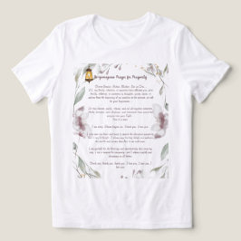 ホオポノプノ祈りの言葉繁栄 トライブレンドTシャツ