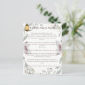 ホオポノプノ祈りの言葉繁栄 ポストカード (スタンド正面)