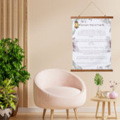 ホオポノプノ祈りの言葉繁栄 吊り下げ型タペストリー