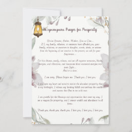 ホオポノプノ祈りの言葉繁栄 招待状