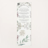 ホオポノプノ祈りの言葉 – エネルギー遮断 ヨガマット (正面)