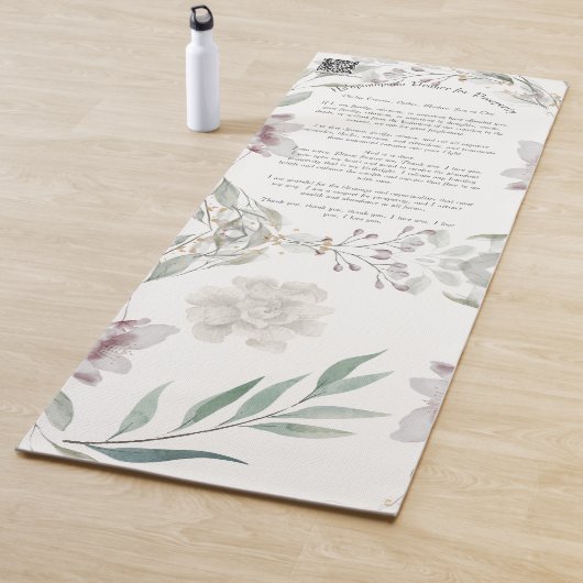 ホオポノプノ祈りの言葉 – エネルギー遮断 ヨガマット (インサイチュ)