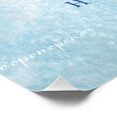 ホオポノポン祈りの言葉アートプリント ポスター (コーナー)