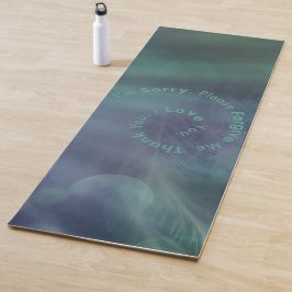 ホオポノ感謝の練習 ヨガマット