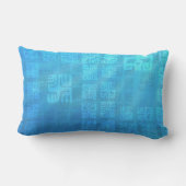 ホオマウハワイアンドルフィンコラ初期のージュ アウトドアクッション (裏面)